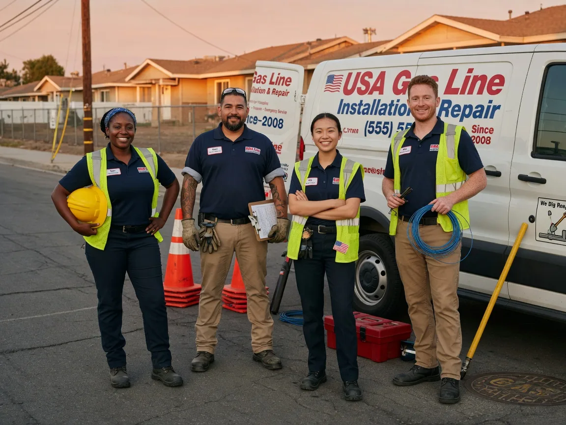 Gas Line Installation company in Roxbury, KS